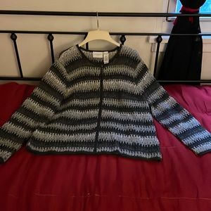 Liz Claiborne zip sweater